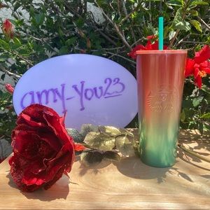 Starbucks stainless steel cold drink tumbler